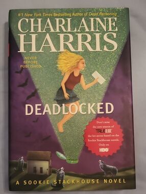 Deadlocked First Edition Signed By Charlaine Harris